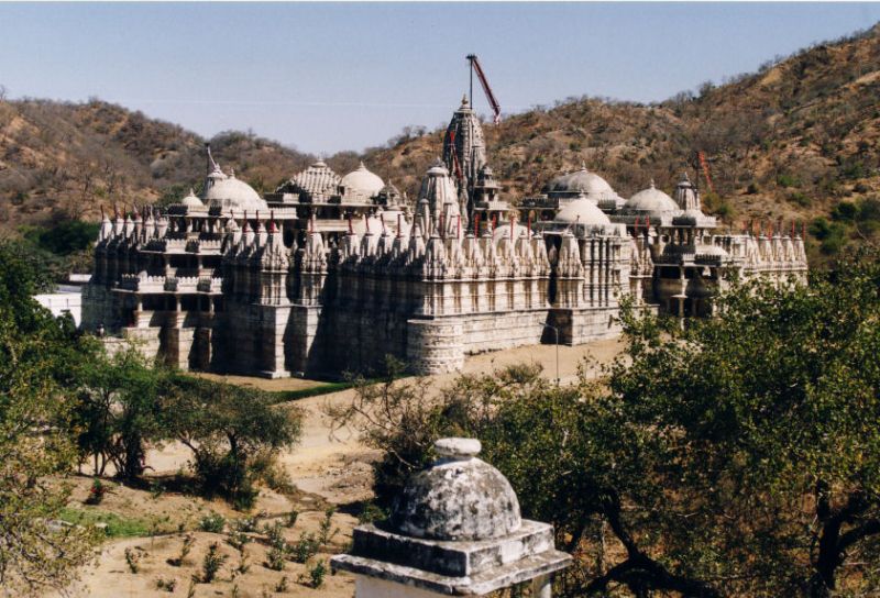 Jain-Tempel Von Ramakpur im Arvalli-Gebirge